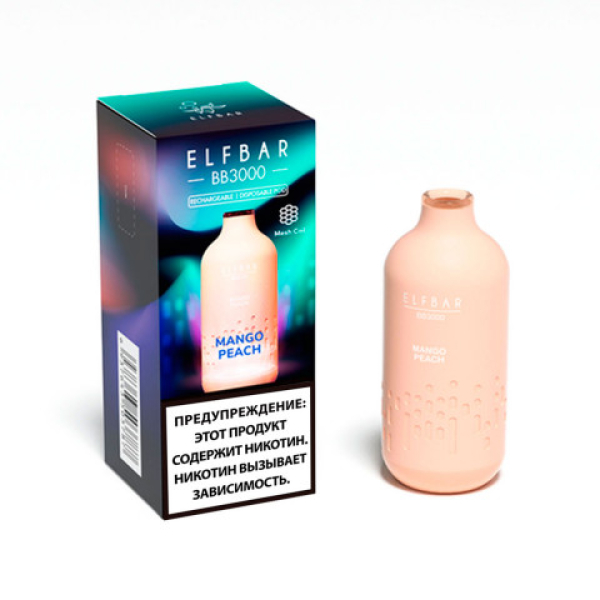Elfbar BB3000 Манго персик, 3000 тяг в Луганске