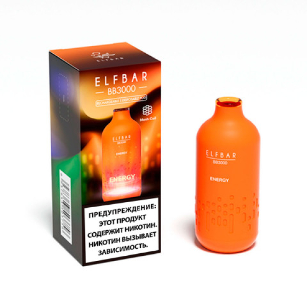Elfbar BB3000 Энергетик, 3000 тяг в Луганске