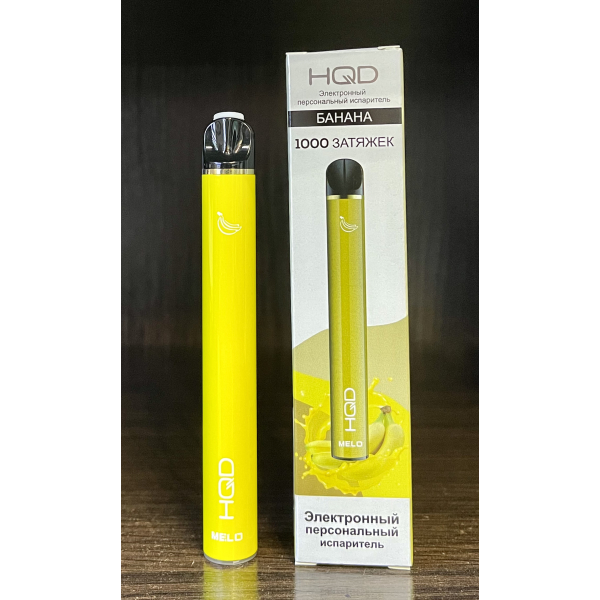HQD melo banana (банан) 1000 затяжек в Луганске