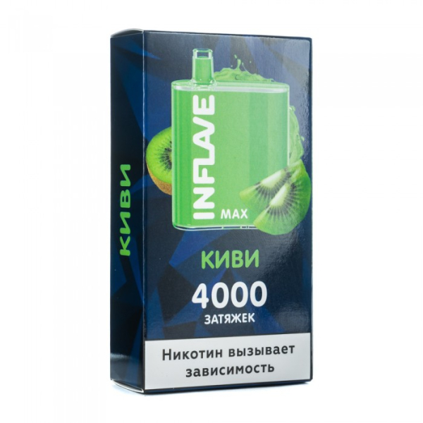 INFLAVE MAX Киви, 4000 тяг в Луганске