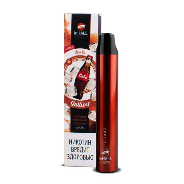 inHale Guliver Hard Cola Ice (Кола Со Льдом) 1500 затяжек в Луганске
