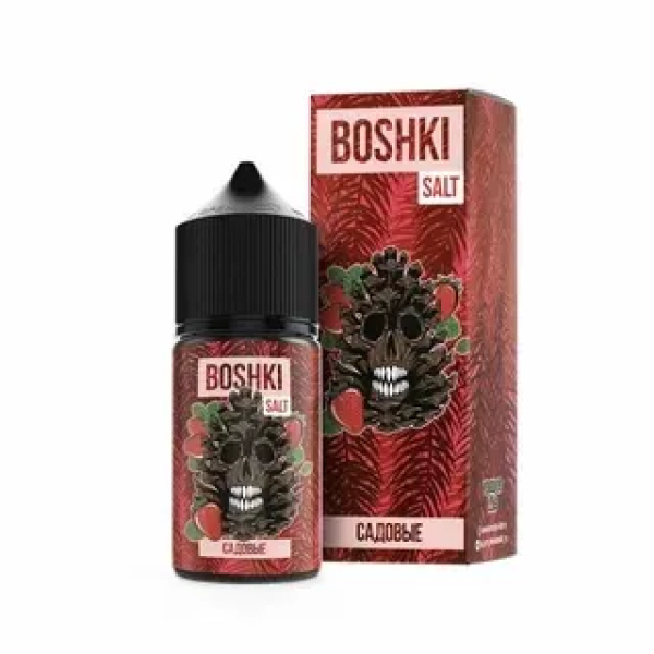 Жидкость BOSHKI Salt Садовые (клубника хвоя) (30 мл, 20 мг/мл) в Луганске