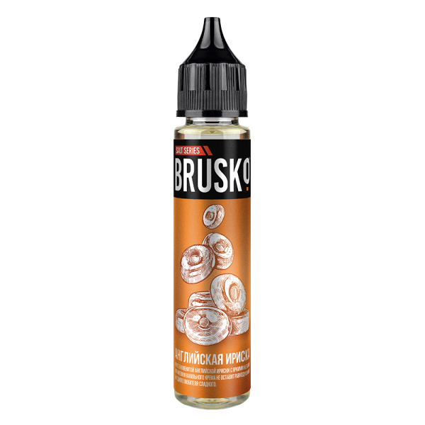 Жидкость Brusko Salt Английская Ириска 30 мл в Луганске