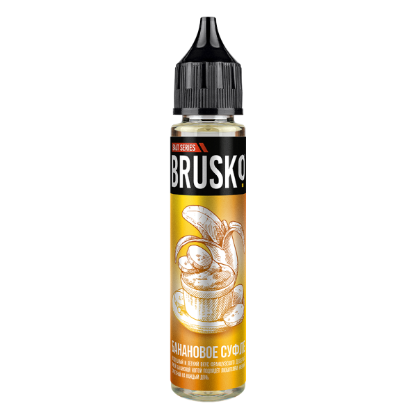 Жидкость Brusko Salt Банановое Суфле 30 мл в Луганске