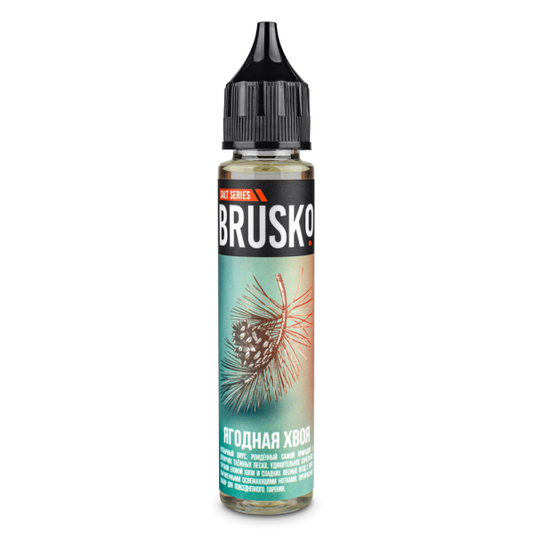 Жидкость Brusko Salt Ягодная Хвоя 30 мл в Луганске