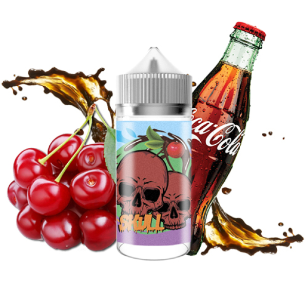 Жидкость SKULL Cherry Cola (Вишня Ледяная кола) (100 мл, 0 мг/мл) в Луганске