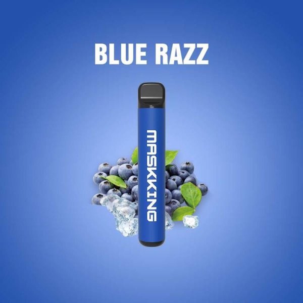 Одноразовая электронная сигарета Maskking High Pro Blue Razz (Черничный Рай) 1000 затяжек в Луганске