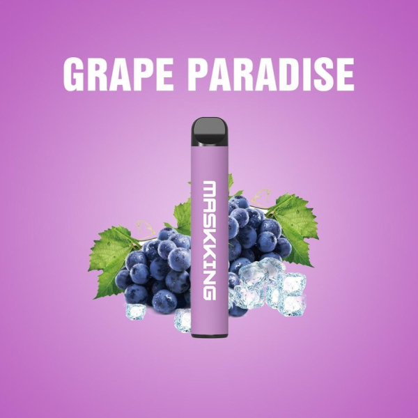Одноразовая электронная сигарета Maskking High Pro Grape Paradise (Виноградный Рай) 1000 затяжек в Луганске