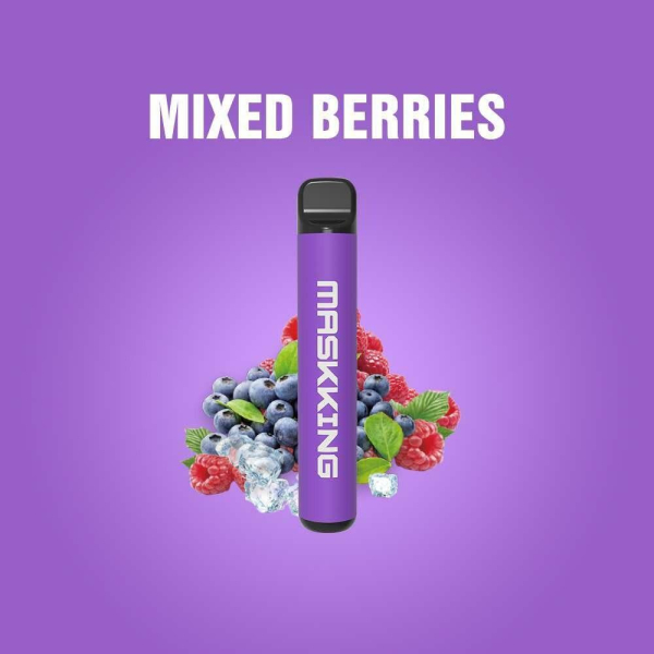 Одноразовая электронная сигарета Maskking High Pro Mixed Berries (Ягодный Рай) 1000 затяжек в Луганске