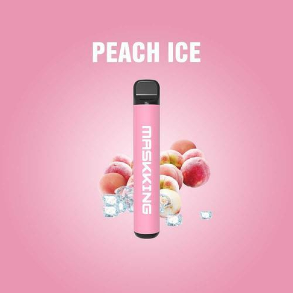 Одноразовая электронная сигарета Maskking High Pro Peach Ice (Персиковый Рай) 1000 затяжек в Луганске