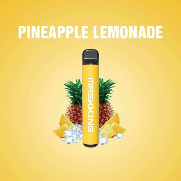 Одноразовая электронная сигарета Maskking High Pro Pineapple Lemonade (Ананасовый Лёд) 1000 затяжек в Луганске