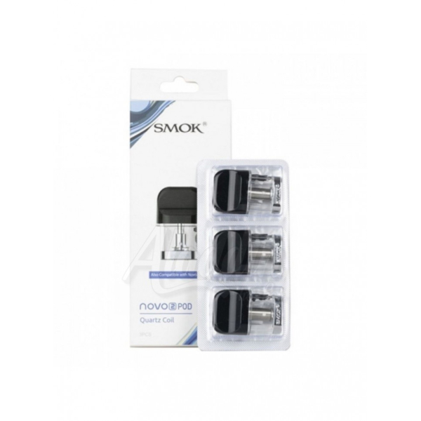 Упаковка картриджей NOVO 2 Quartz 1.4 ohm 2ml Coil Pod  by SMOK (в упаковке 3 шт) в Луганске