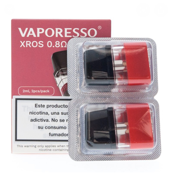 Упаковка картриджей Vaporesso XROS Series 0.8 ohm Pod 2 ml (в упаковке 2 шт) в Луганске