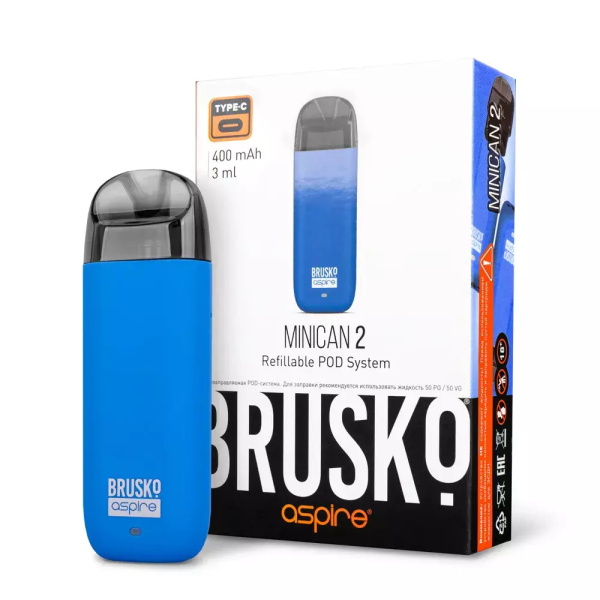 Brusko MINICAN 2 (400 мАч, Синий) в Луганске