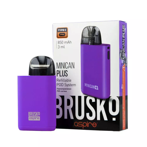 Brusko MINICAN plus (850 мАч, Фиолетовый) в Луганске
