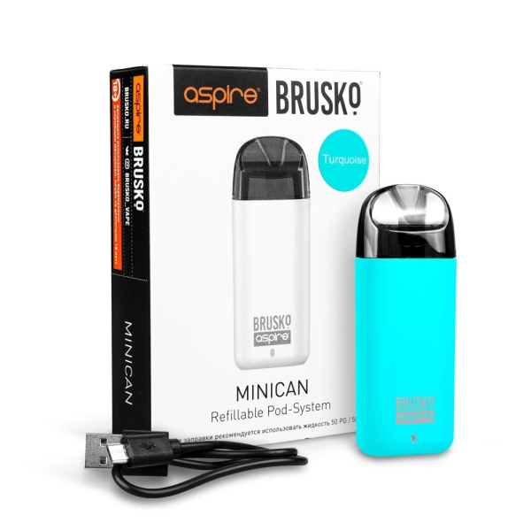 Brusko MINICAN (350 мАч, Бирюзовый) в Луганске