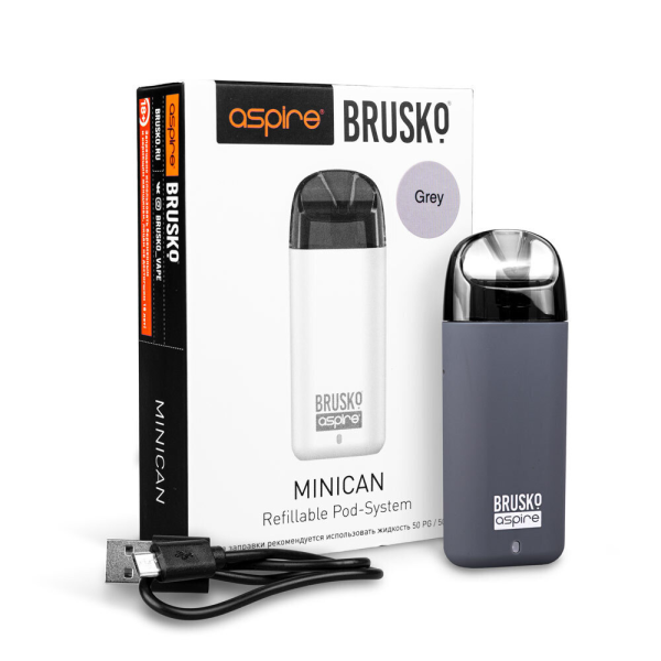 Brusko MINICAN (350 мАч, Серый) в Луганске