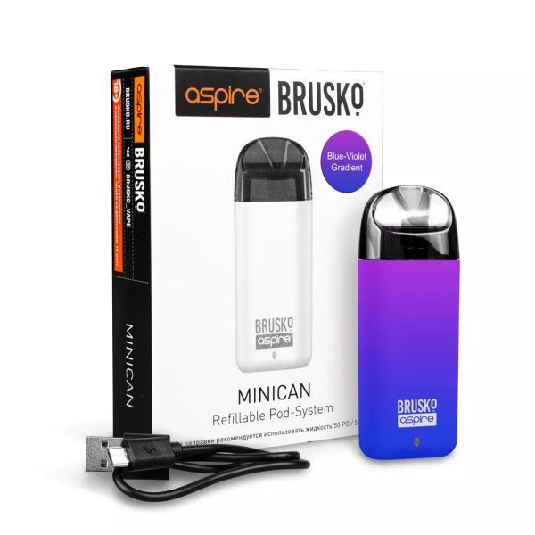 Brusko MINICAN (350 мАч, Синий,фиолетовый) в Луганске