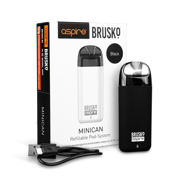 Brusko MINICAN (350 мАч, Черный) в Луганске