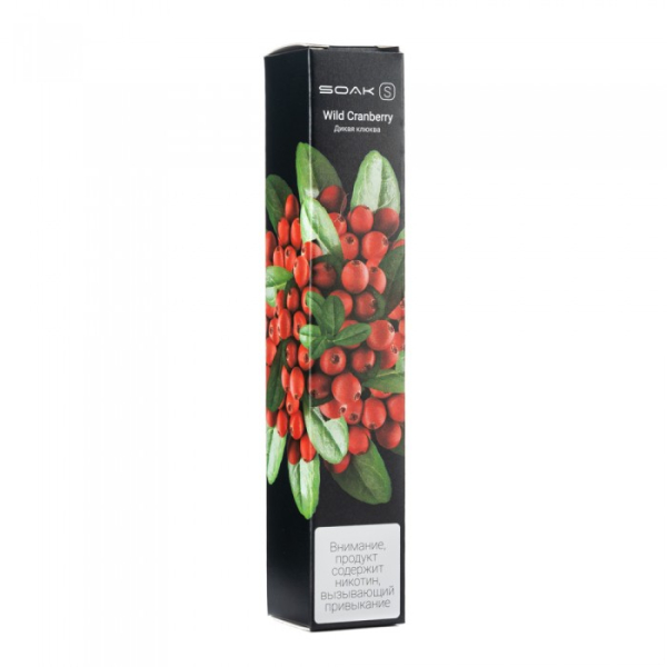 SOAK S Wild Cranberry (Дикая клюква), 2500 тяг в Луганске