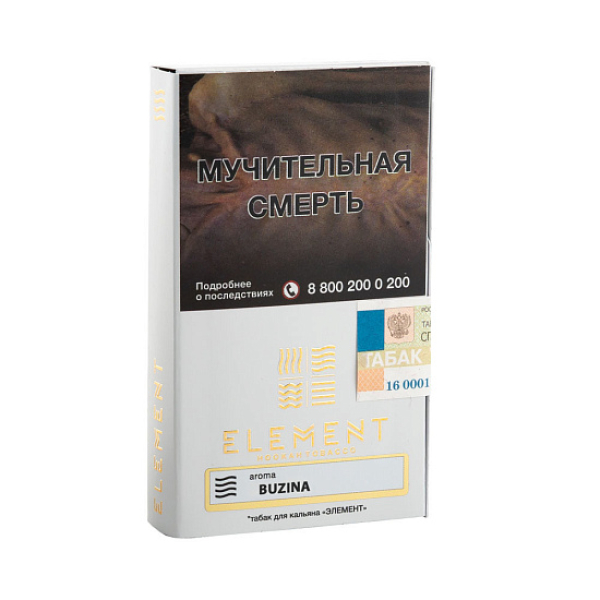 Табак ELEMENT ВОЗДУХ BUZINA 25 гр в Луганске