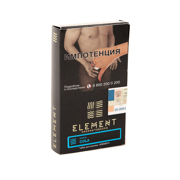 Табак ELEMENT ВОДА COLA 25 гр в Луганске