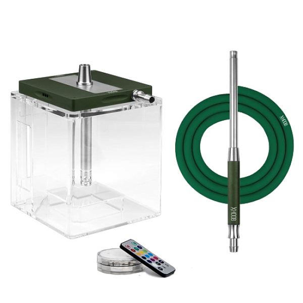 Кальян Hoob ATOM BRITISH RACING GREEN в Луганске