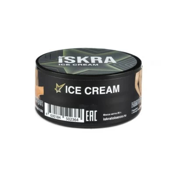 Табак Iskra Ice Cream (Сливочное мороженое) 25 гр в Луганске