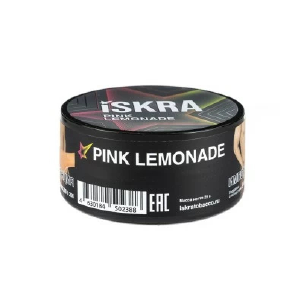 Табак Iskra Pink Lemonade (Малиновый лимонад) 25 гр в Луганске