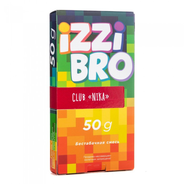 Смесь IZZIBRO CLUB Nika (Клубника) 50 гр в Луганске