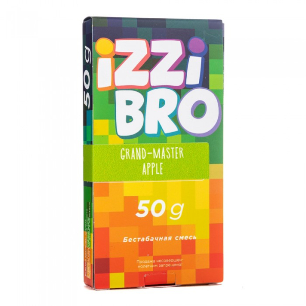 Смесь IZZIBRO GRAND master Apple (Ледяное Зеленое Яблоко) 50 гр в Луганске