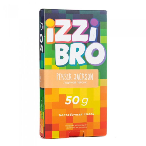 Смесь IZZIBRO Persik JACKSON (Ледяной Персик) 50 гр в Луганске