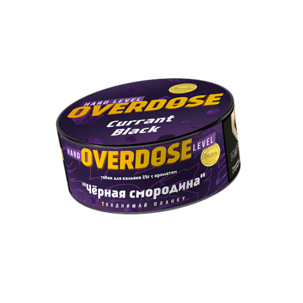 Табак OVERDOSE CURRANT BLACK 25 гр в Луганске