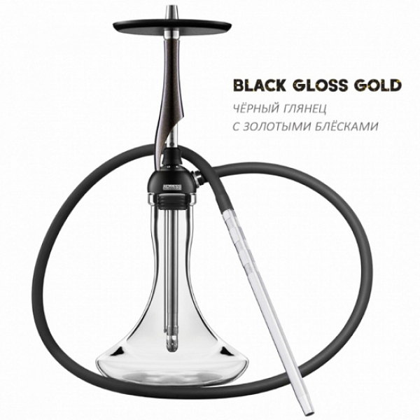 Кальян Koress K1T Black Gloss Gold в Луганске
