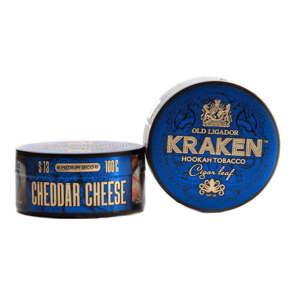 Табак Kraken Medium Seco Cheddar Cheese (Сыр Чеддер) 100 гр в Луганске