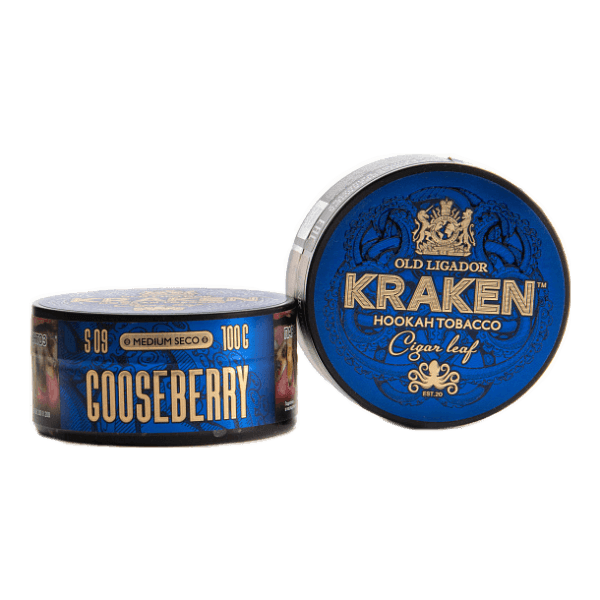 Табак Kraken Medium Seco Goozeberry (Крыжовник) 100 гр в Луганске