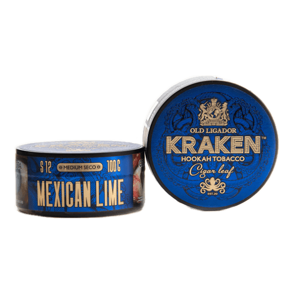 Табак Kraken Medium Seco Mexican lime (Мексиканский лайм) 100 гр в Луганске