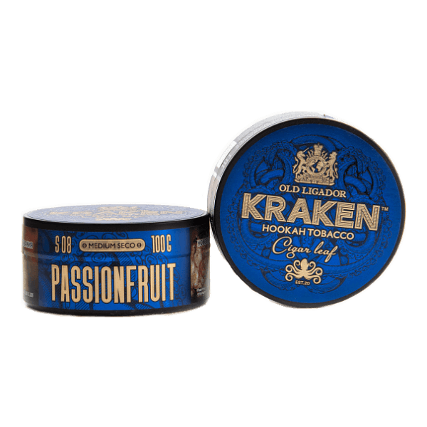 Табак Kraken Medium Seco Passion Fruit (Маракуйя) 100 гр в Луганске