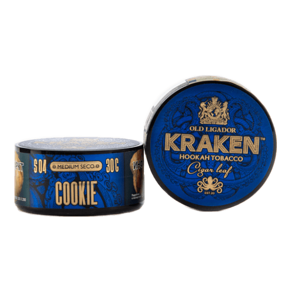Табак Kraken Medium Seco Cookie (Печенье) 30 гр в Луганске