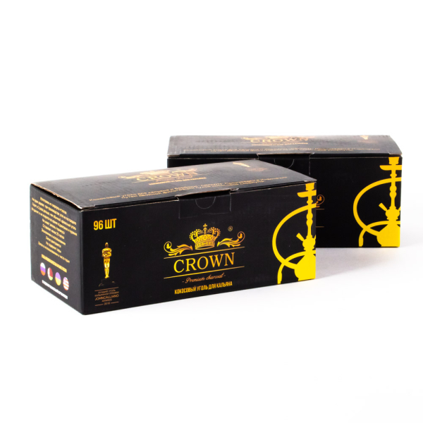 Уголь Crown Кокосовый 96 Шт (22 Мм) в Луганске