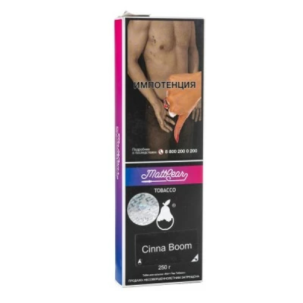 Табак MattPear Cinna Boom (Корица Персик) 250 гр в Луганске