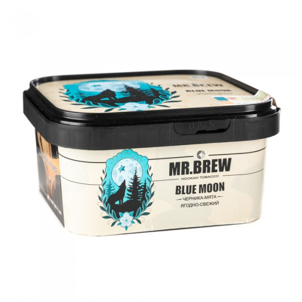Табак Mr Brew Blue Moon (Черника с мятой) 200 гр в Луганске