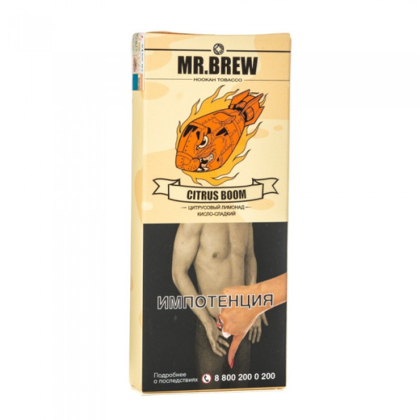 Табак Mr Brew Citrus Boom (Цитрусовый лимонад) 40 гр в Луганске