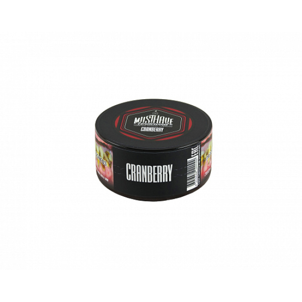 Табак MUST HAVE CRANBERRY 25 грамм в Луганске