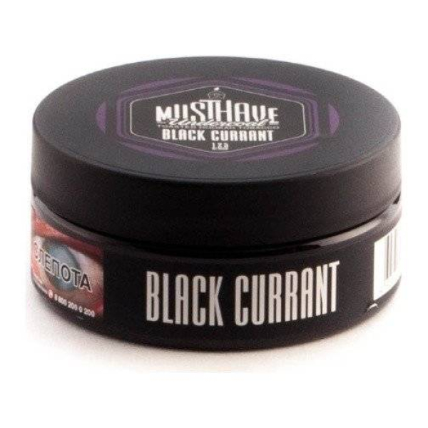 Табак Must Have Black Currant 125 грамм в Луганске