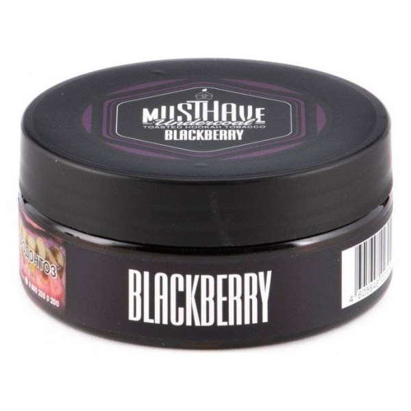 Табак Must Have Blackberry 125 грамм в Луганске