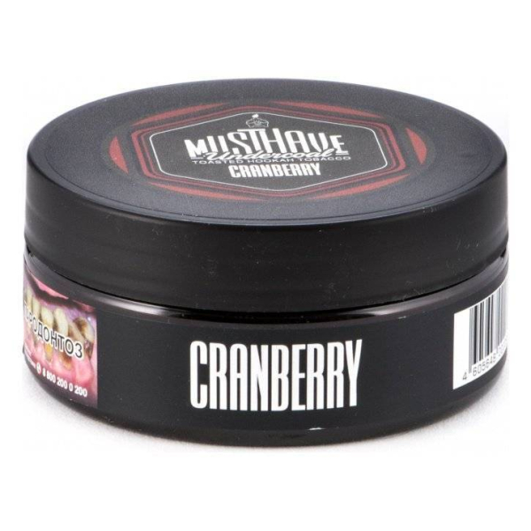 Табак Must Have Cranberry 125 грамм в Луганске
