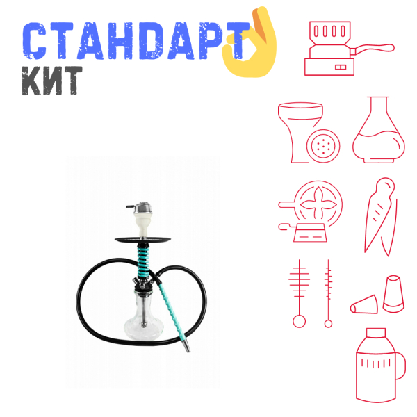 Набор с кальяном  Mamay Customs Micro Coilovers Mint СТАНДАРТ в Луганске