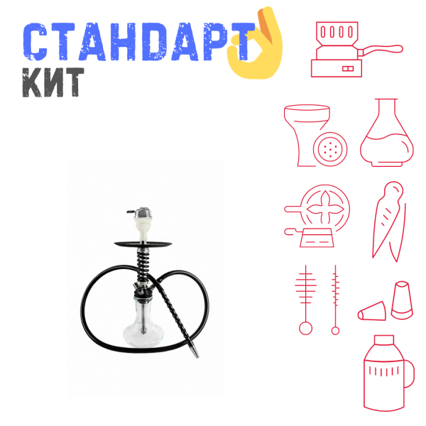 Набор с кальяном  Mamay Customs Micro Coilovers Silver СТАНДАРТ в Луганске