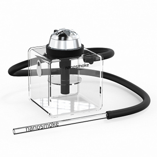 Кальян Nanosmoke box (прозрачный, 23 см) в Луганске